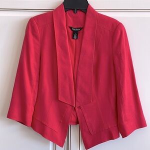 White House Black Market “Pinkish reddish”Jacket